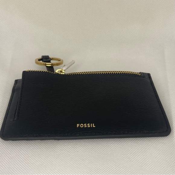 FOSSIL LOGAN ZIP COIN CARD HOLDER - Picture 2 of 4